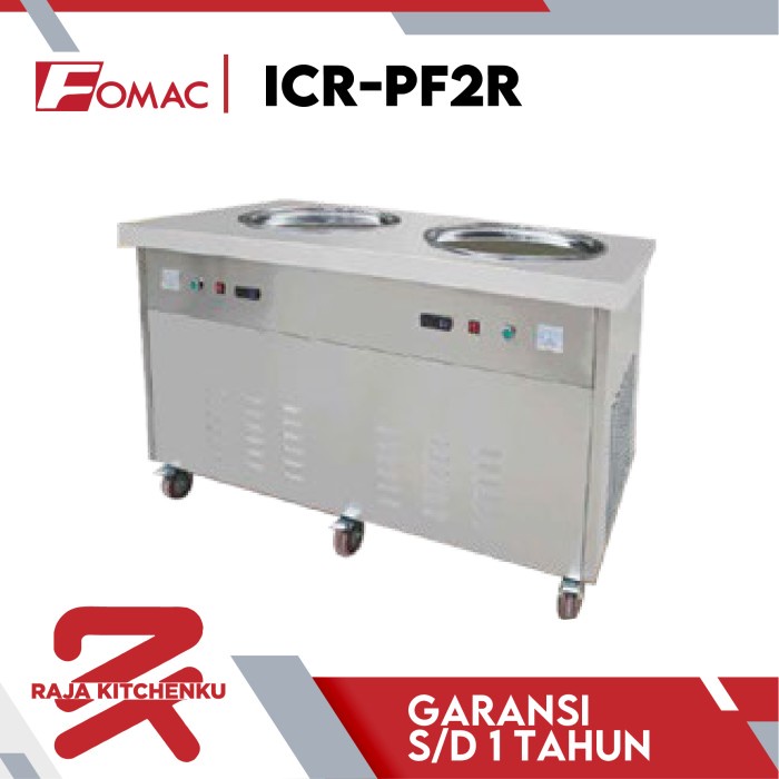 [New] Mesin Es Krim Goreng Fomac Fry Ice Cream Icr-Pf2R Terbatas