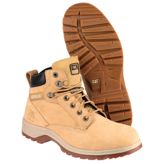 [New Ori] Sepatu Safety Women Caterpillar Kitson St Honey Diskon