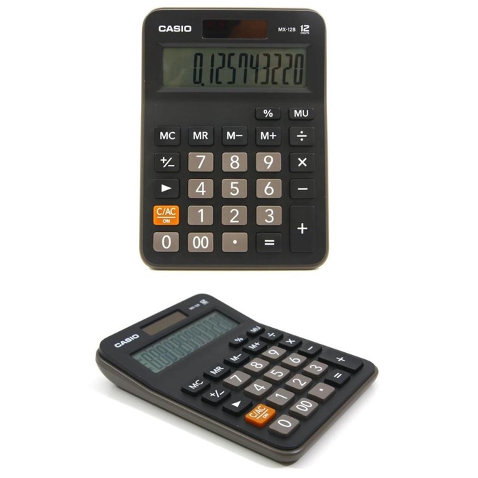 

Kalkulator - Casio MX 12 B GARANSI RESMI MURAH!