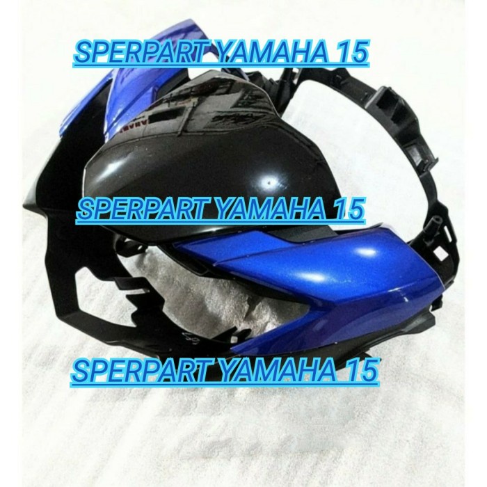 [Baru] Batok Depan Mx King V2 Set Biru Yamaha Original Ygp Bisa Sameday