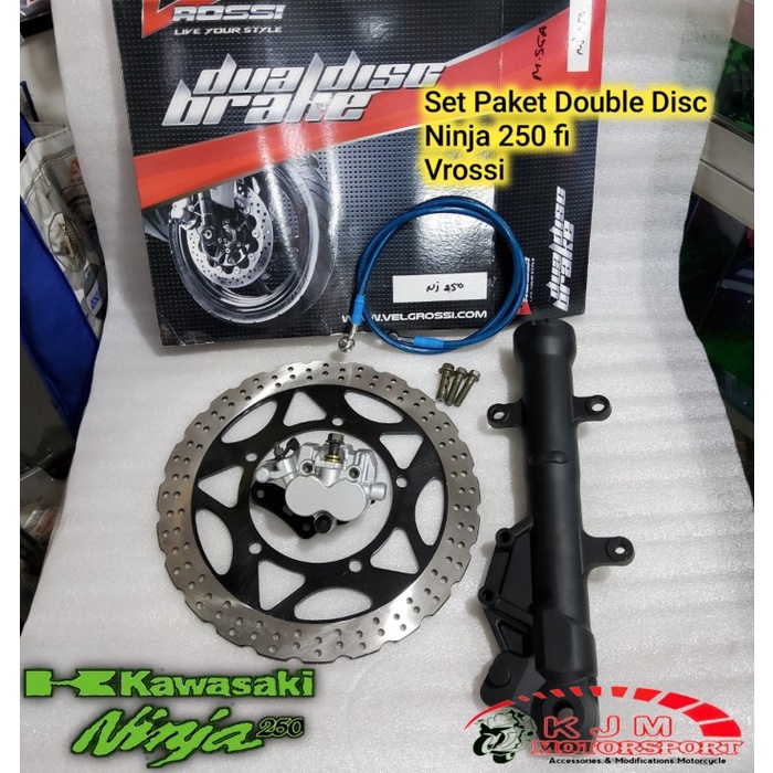 [Baru] Tabung Shock Kiri Double Cakram Ninja 250 Fi Z250 Fi Upside Down Bisa Sameday