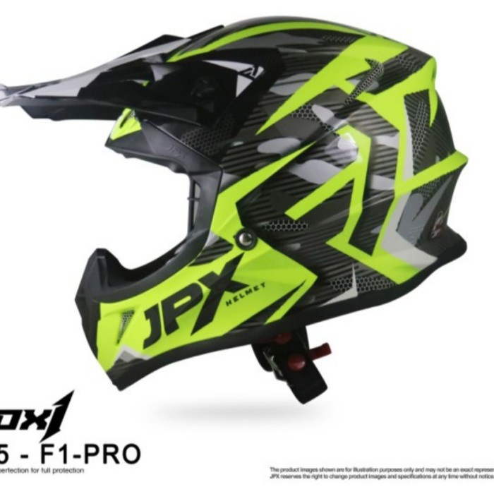 [New Ori] Helm Cross Jpx X35 F1 Pro Fluo Limited