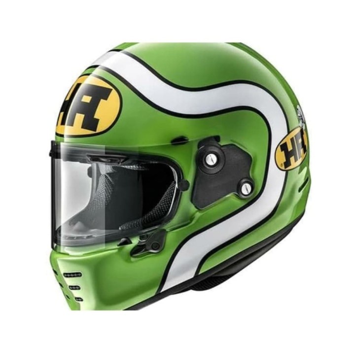 [New Ori] Arai Rapide Neo Ha Green New  Helm Full Face  Arai Ori Berkualitas