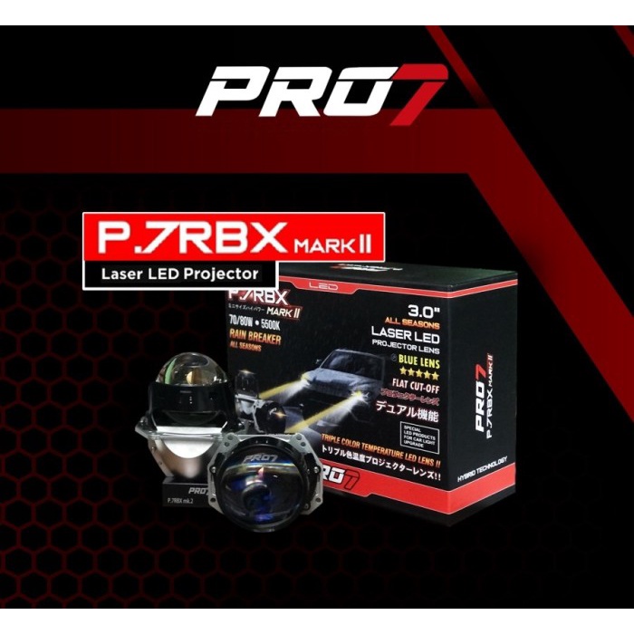 [Baru] Pro7 P7Rbx Mark Ii Biled Projector Blue Lens Limited