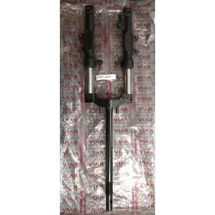 [Baru] Viar Genuine Parts Shokbreaker Segitiga Set Depan Caraka  C2 Terbatas