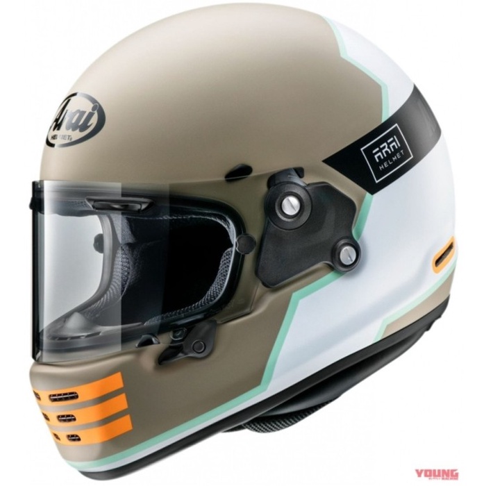 [New Ori] Arai Rapide Neo Overland Beige Khaki  Helm Full Face  Arai Ori Diskon