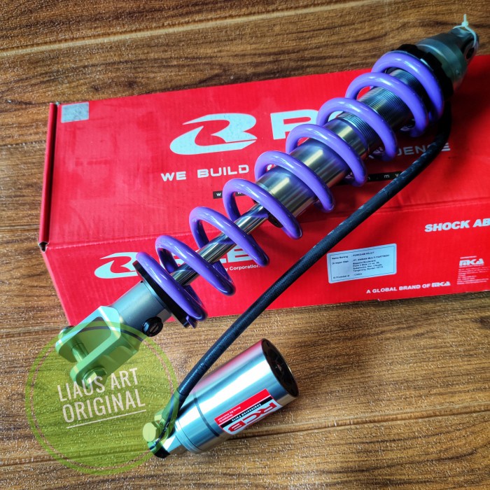 [Baru] Shock Rcb Db 2 Line Klx 405Mm Purple Terbaru