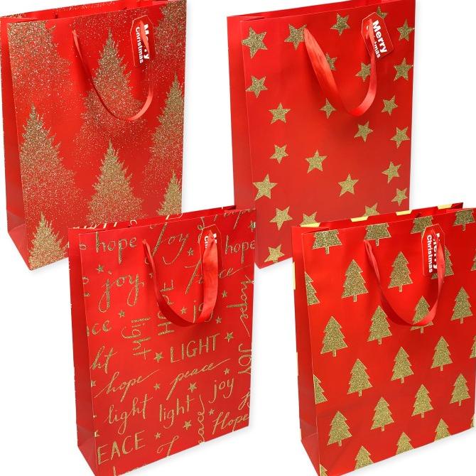 

Scoop Kantong Kertas / Paper Bag Natal 32X42X11 (Pc) 63170500 Limited Edition