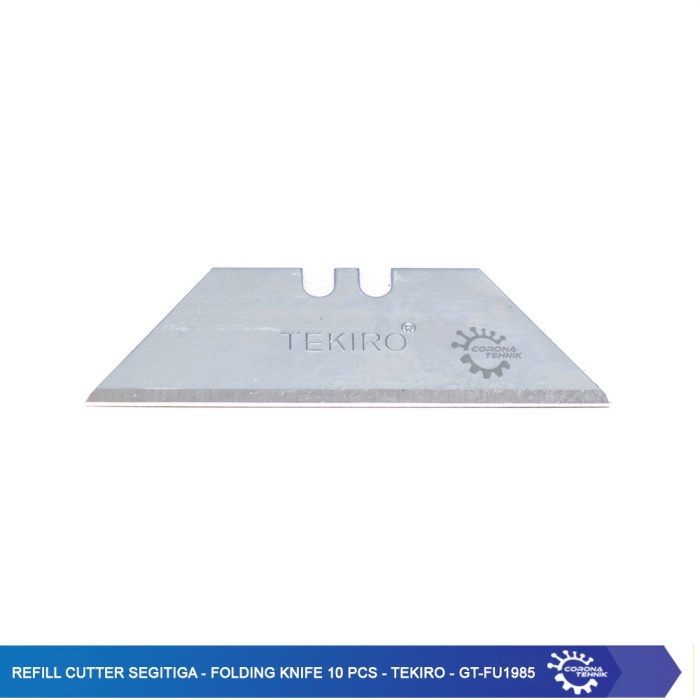 

Refill Cutter Segitiga - Folding Knife 10 Pcs - Tekiro - GT-FU1985 star