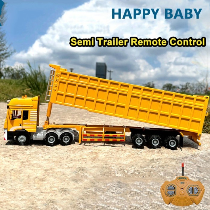 Promo Mainan Rc Truk Bak Tanah Long Vehicle - Rc Car Mobil Truck Fuso Anak