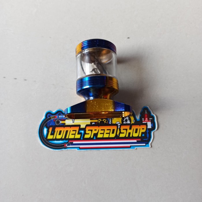 Stempel kaca twotone tutup oli rem depan honda beat vario scoopy supra murmer