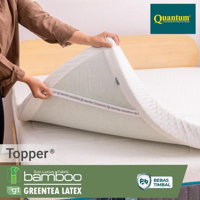 Topper Bamboo Greentea Latex Quantum