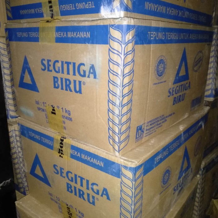 

Price!! Terigu Segitiga Biru 1kg per Dus