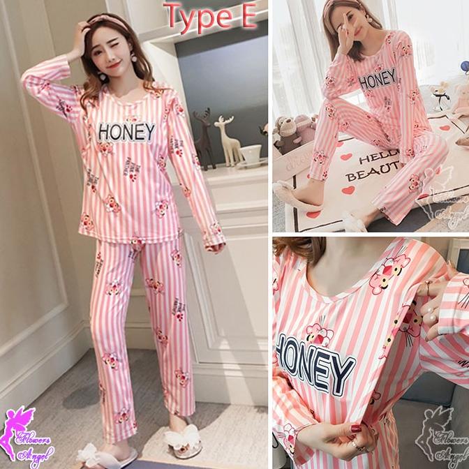 rin Setelan Baju Tidur Piyama Ibu Hamil dan Menyusui