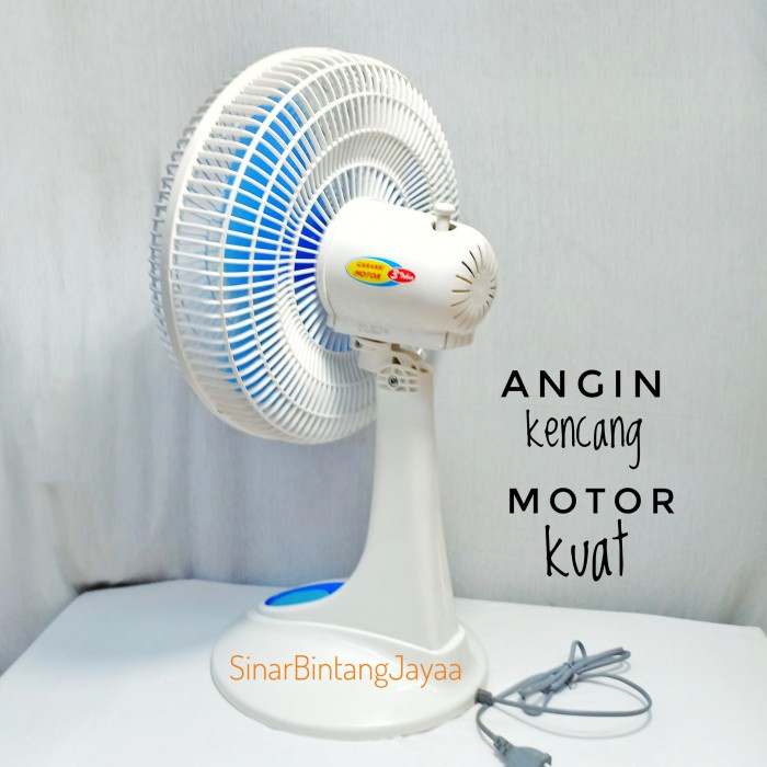 Miyako Kipas Angin Kad-1227Bpl 12 Inch / Desk Fan Miyako 12 Inch 2In1
