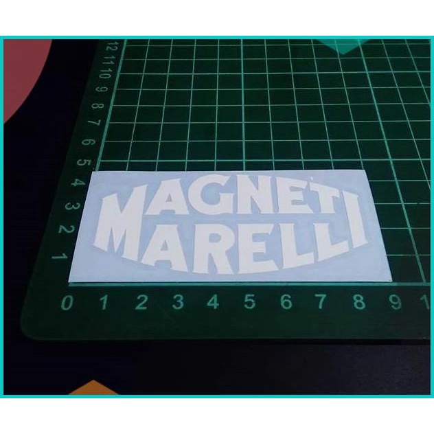 

Cutting Sticker Magneti Marelli 9cm Putih 20JVLZ3 suku cadang