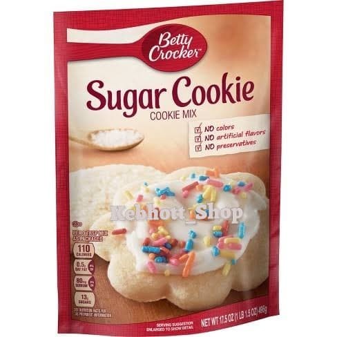 

BETTY CROCKERS SUGAR COOKIE MIX 496GR BETTY CROCKER BAKING MIX 496GR