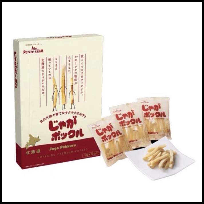 

Potato Farm Jaga Pokkuru / Hokkaido Premium Potato Isi 10 Bungkus