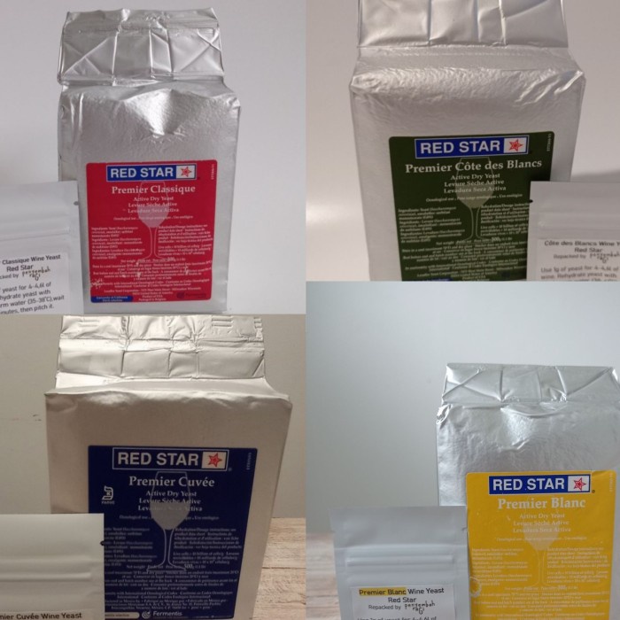 

Promo Paket Hemat Cuba-Cuba 4 Jenis Red Star Wine Yeast