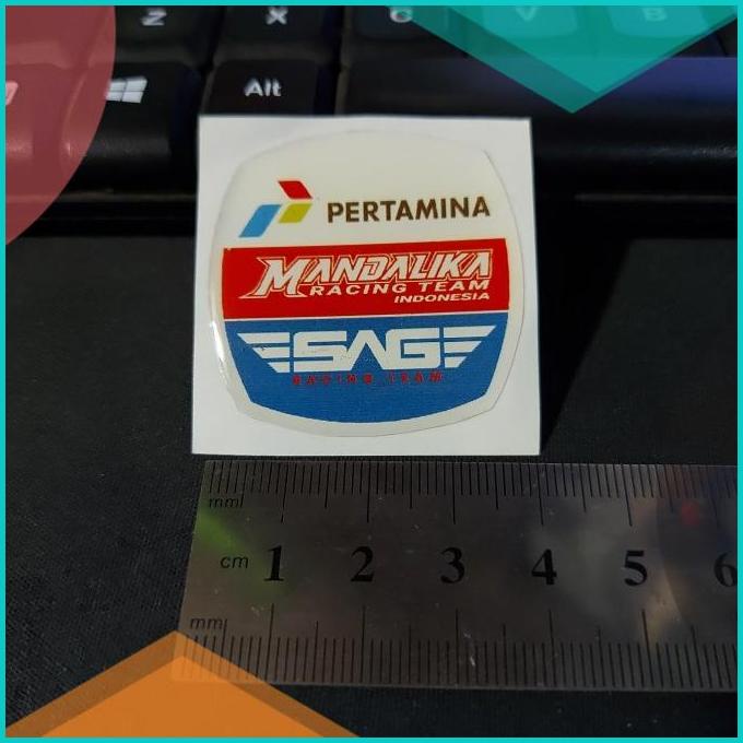 

Sticker Timbul Resin Mandalika Pertamina 35mm 20JVLZ3 parts l