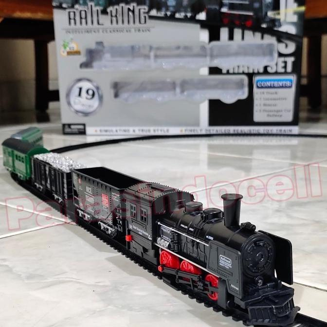 Mainan Kereta Api Rail King Ukuran Besar - Kereta Api Edukatif