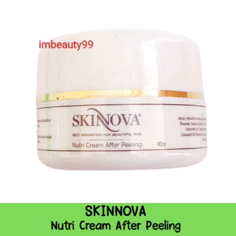 Skinnova Nutri Cream after peeling - krim pelembab setelah peeling - skinova