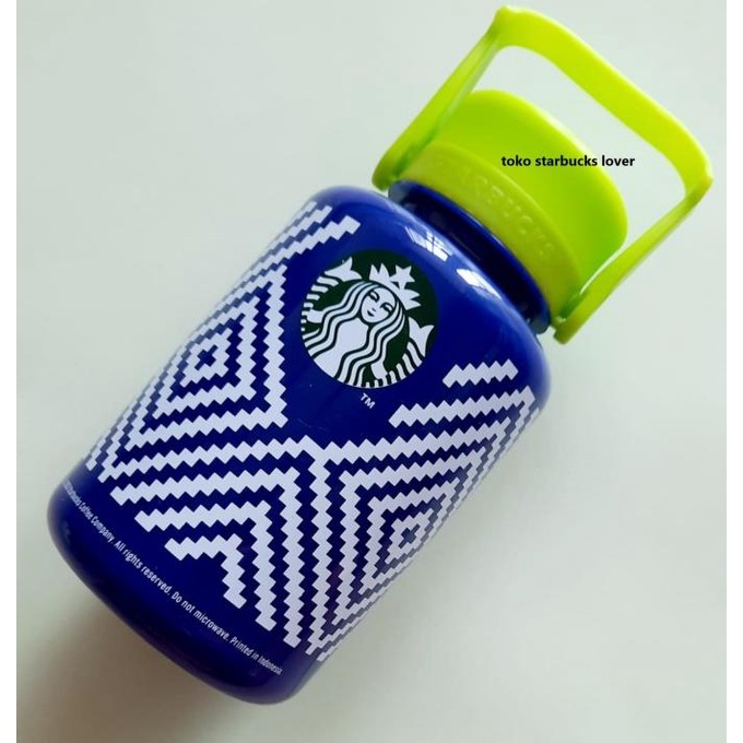 Starbucks Reusable Plastic Water Bottle 1L Tenun 2023