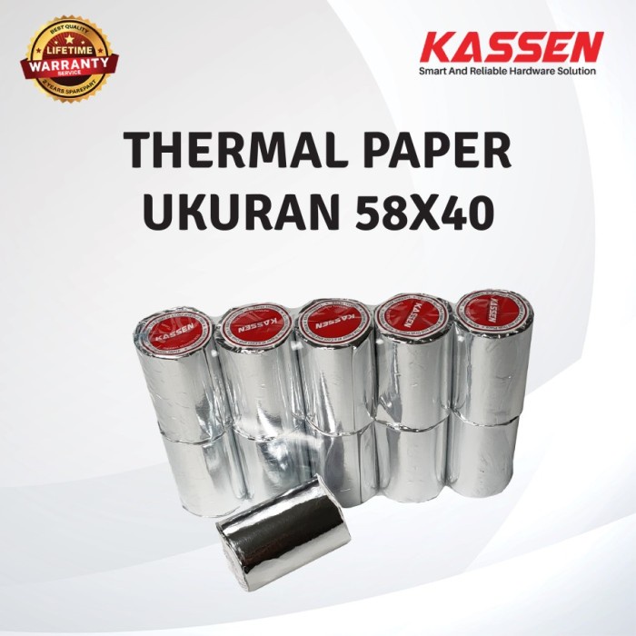 

Promo Kertas Struk Thermal Uk 58Mm