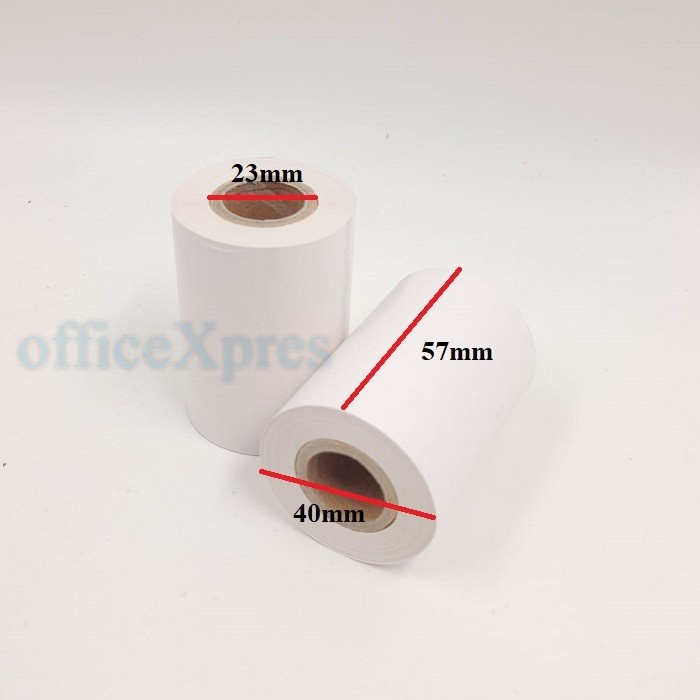 

Promo Thermal Struk 57X40 B / Kertas Struk Kasir/ Thermal Paper / Paper Roll