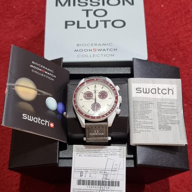 Omega x Swatch PLUTO Original 100%