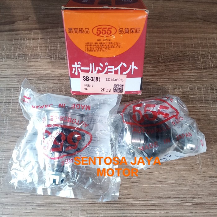 Ball Joint Atas Inova Innova 555 Japan Original Harga 1Pc [Kode Aa001Kode Aa002Kode Aa003Kode