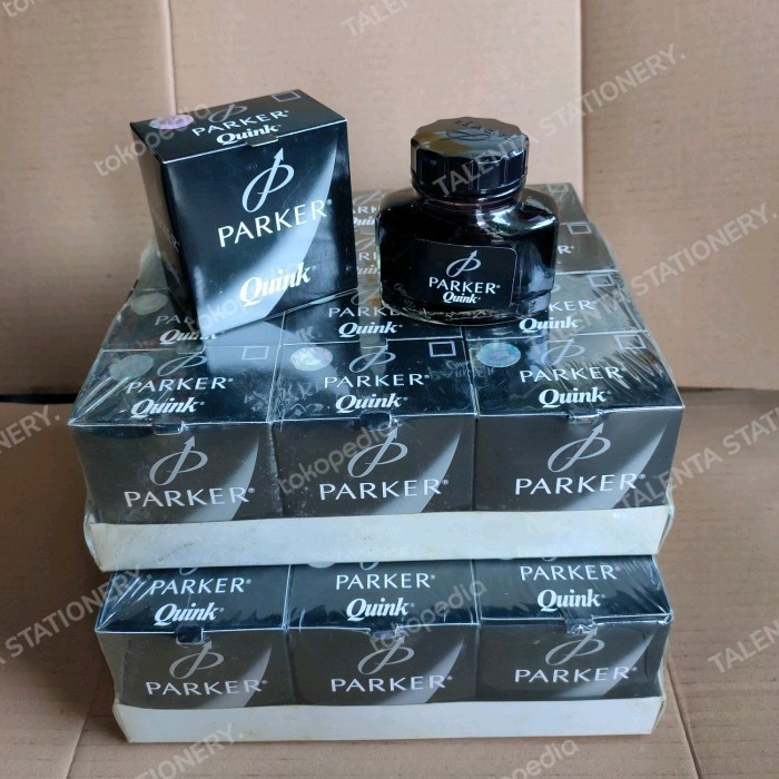 

Terbaru Isi Tinta Parker Quink Botol Hitam Original Best Quality