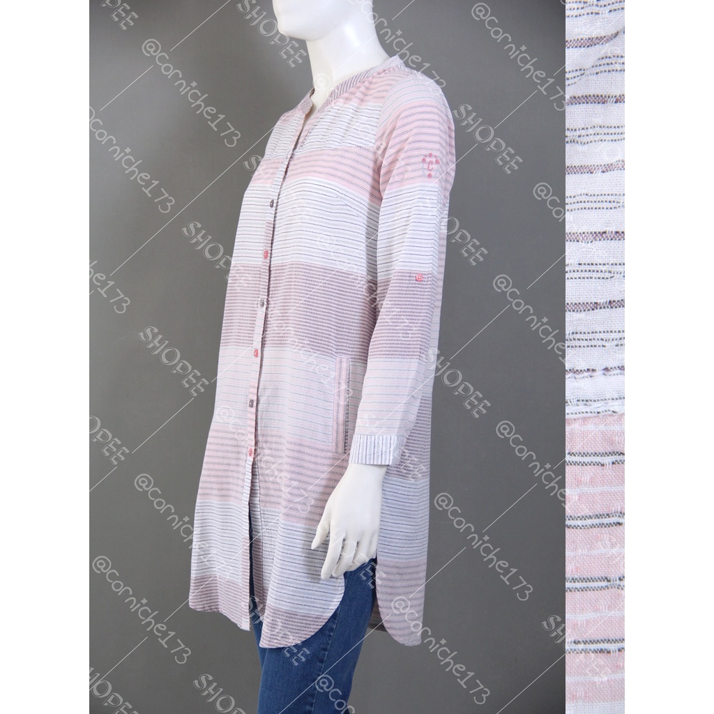 STYLISH MODERN Corniche Fela Blouse Pink - TH231441