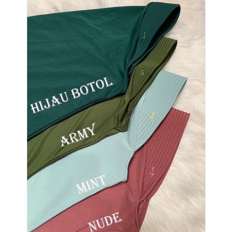 TERLARIS BERGO SIZE M BERGO JERSY KERUDUNG OLAH RAGA HIJAB INSTAN SIZE M JERSY (HAMIDAH ORI) PET BOR