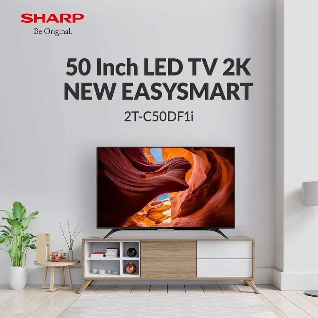 Smart TV Sharp 50 Inch [Full HD, Digital TV] 2T C50DF1I