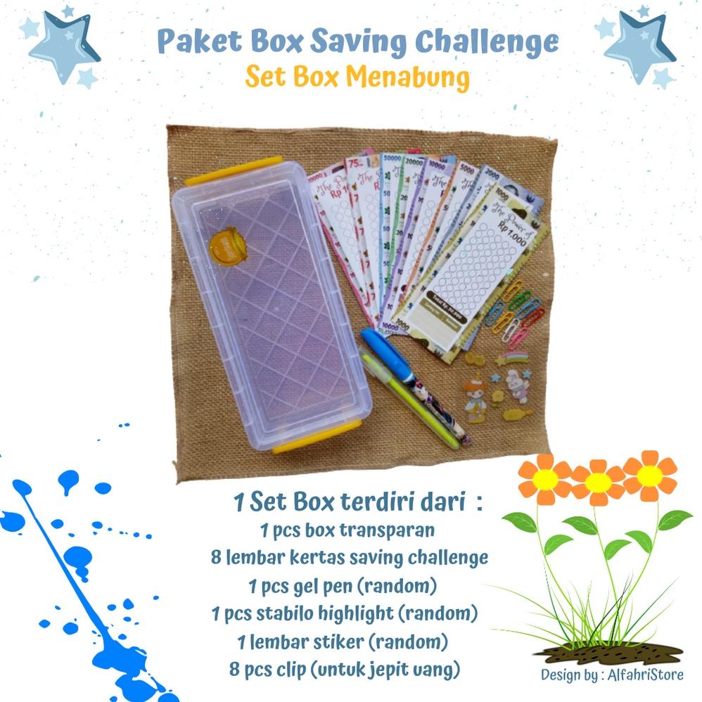 

TERBARU PAKET BOX SAVING CHALLENGE / SET BOX MENABUNG MURAH