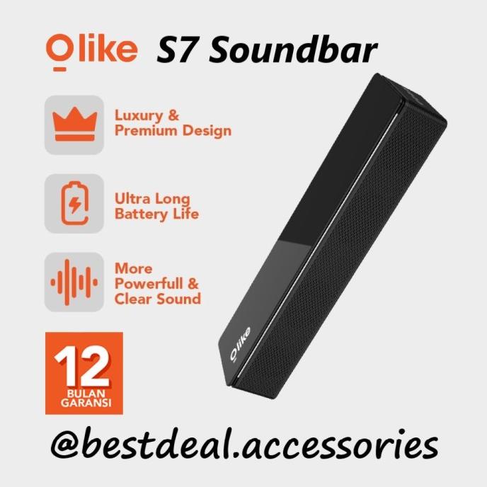 Olike S7 Soundbar Wireless Bluetooth Speaker Radio spt Robot RB480