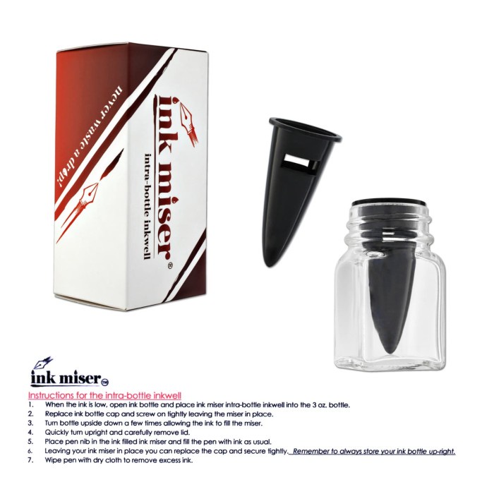 

New Ink Miser Fountain Pen Inkwell Ori