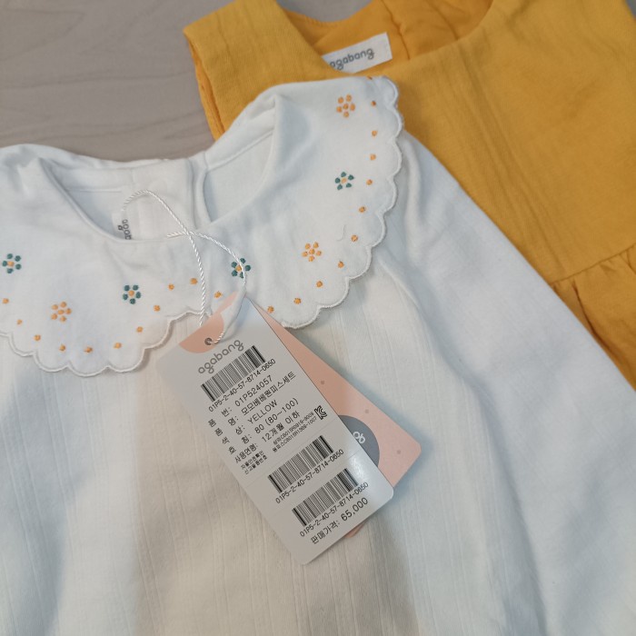 CUCI GUDANG PHI130 Setelan Dress Anak Perempuan Baby Agabang