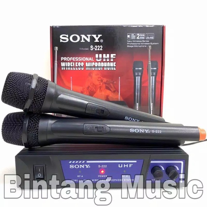 MIC SONY WR 286 / MICROPHONE WIRELESS SONY WR-286 / MIC SONY WR286