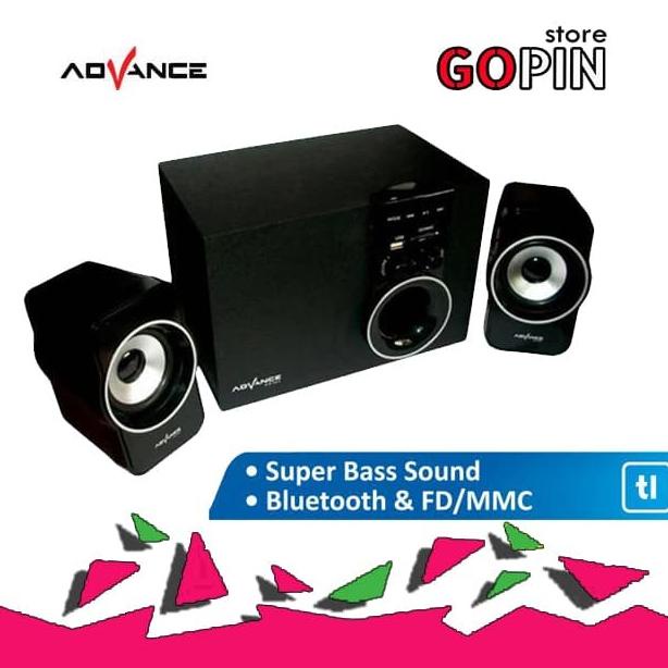 SPEAKER ADVANCE M180BT BLUETOOTH SUBWOOFER SYSTEM FM