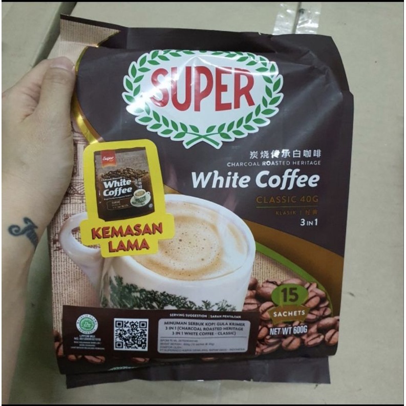 

White Coffee Classic 15Sachet / Charcoal Roasted Coffee