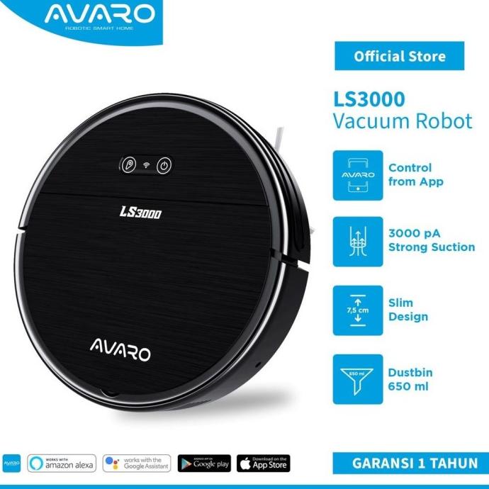 Avaro Ls3000 Robot Vacuum Cleaner Vacum Cleaner Vaccum Cleaner | Robot Zhizhishopping