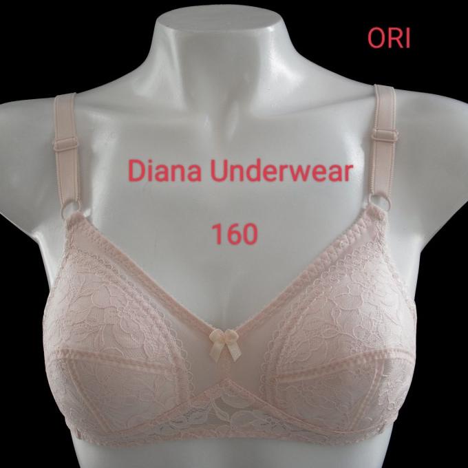 Bh Diana Asli Style 160 (Busa Tipis Tidak Kawat)