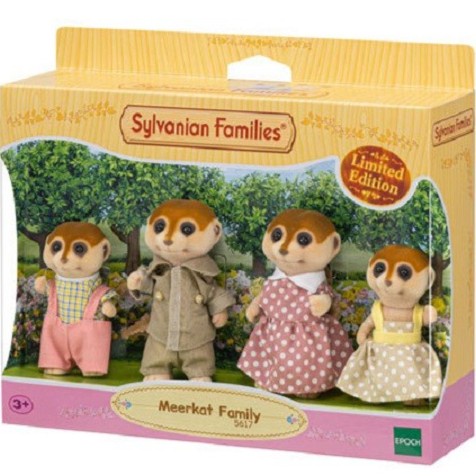 Mainan Koleksi Sylvanian Families Meerkat Family Ready