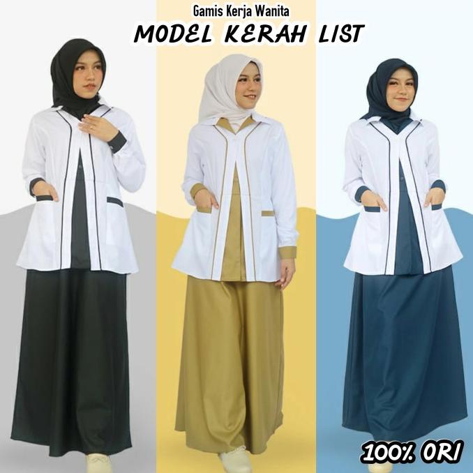 seragam kerja wanita kantor / Blazer Kerja Wanita Original