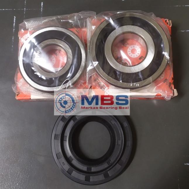 Baru BEARING MESIN CUCI 1 SET LG WD M1070D6 KOMPLIT WD M 1070 D6 FAG ASLI KX 330