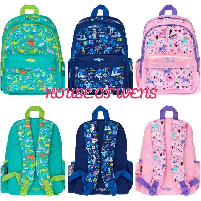 New Smiggle Cloud And Nine Junior Backpack Original - Tas Anak Original Limited Edition