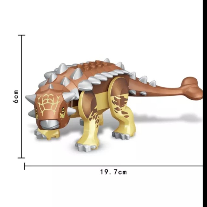 LEGO DINOSAURUS JURASSIC WORLD TYRANNOSAURUS DINOSAUR BUILDING BLOCK