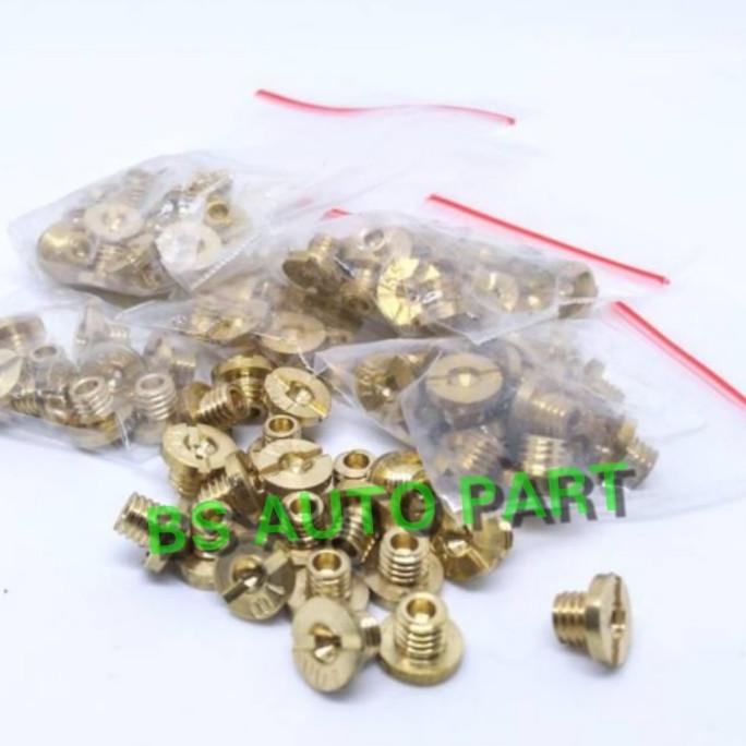 Spuyer / Main jet Karburator Mobil Universal (80 sampai 200)